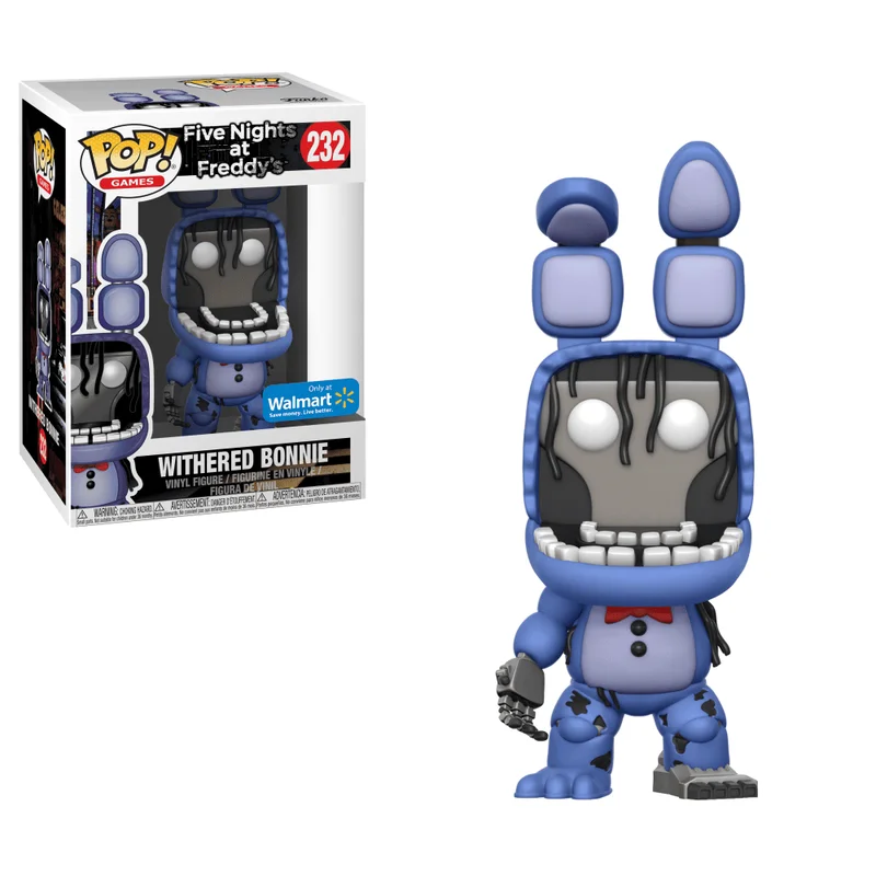 Figurka Funko POP! Five Nights at Freddy's FNAF - Withered Bonnie 232 (Exclusive) *Na zamówienie