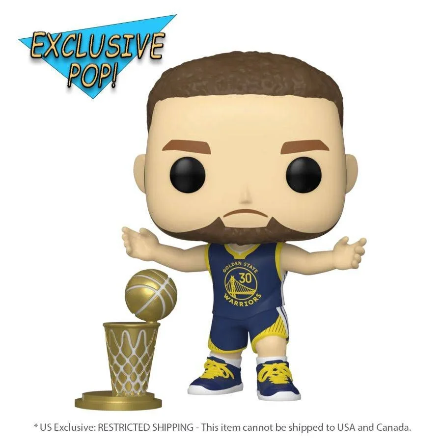Funko Pop! NBA: Golden State Warriors - Stephen Curry (Throwback) Special Edition #157