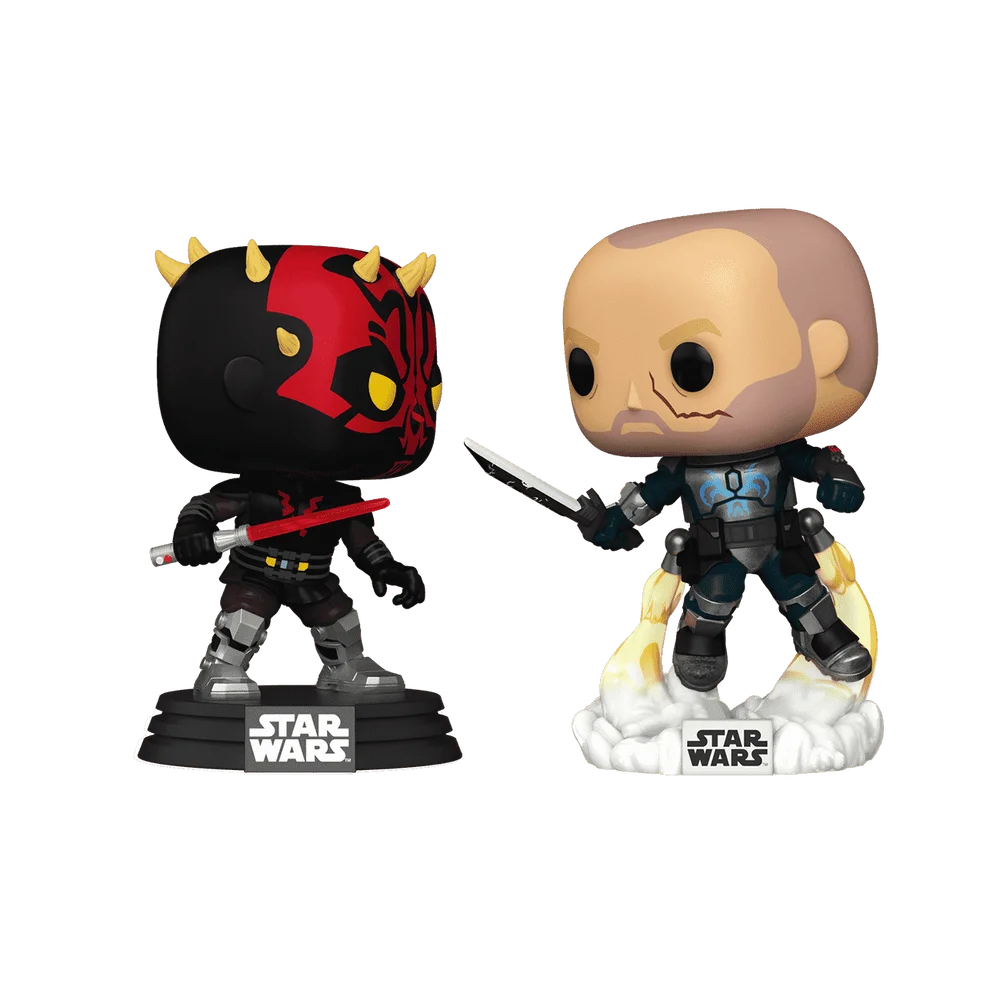 Funko POP! Star Wars Darth Maul vs. Pre Vizsla 2-Pack (Exclusive) *Na zamówienie
