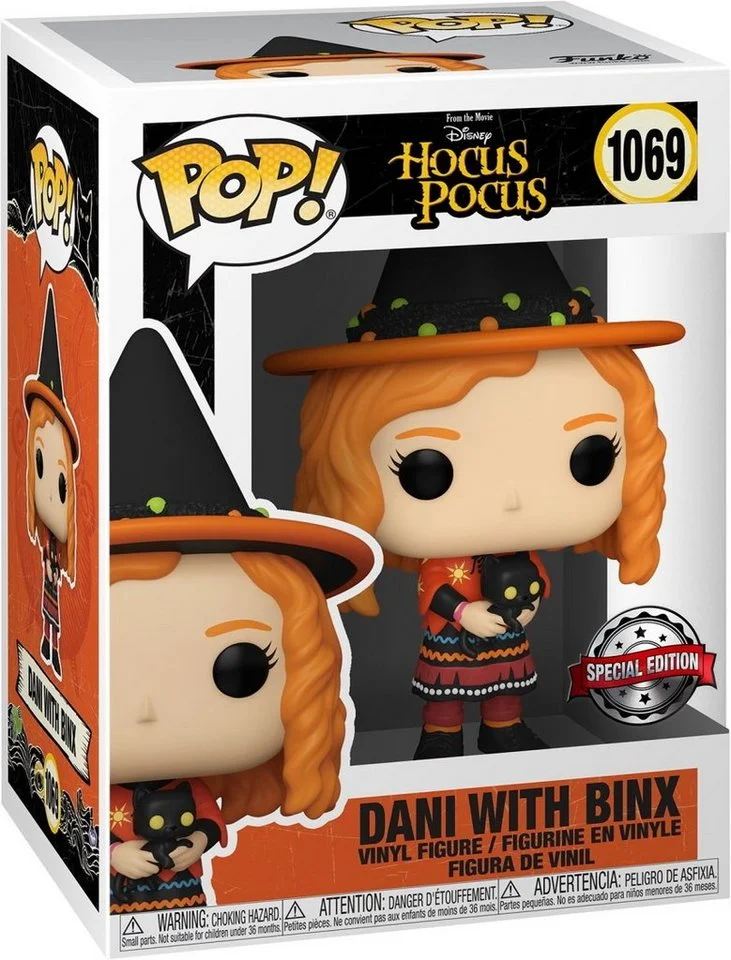 Funko POP! Hocus Pocus (1993) Dani Dennison with Binx Special Edition #1069