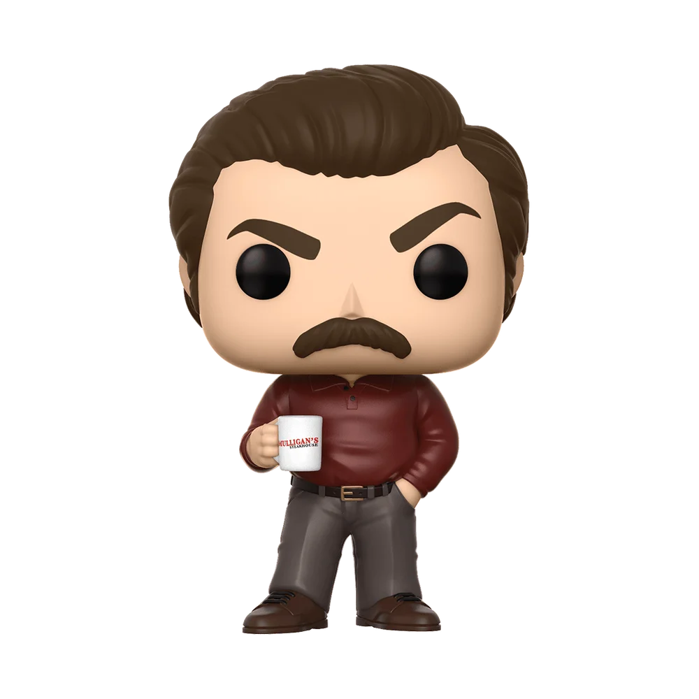 Funko POP! Parks and Recreation Ron Swanson with Coffee 499 *Na zamówienie