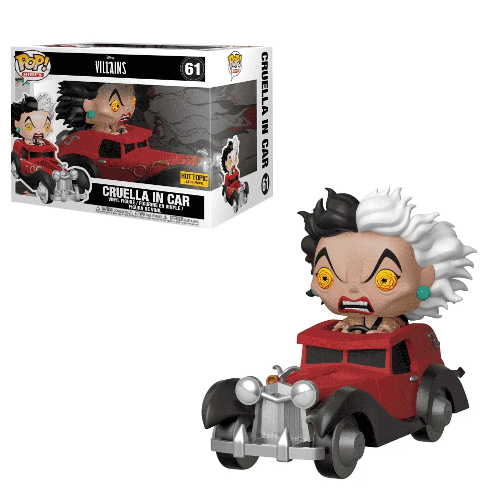 Funko POP! Disney Ride: 101 Dalmatians - Cruella in car 61 (Exclusive) *Na zamówienie