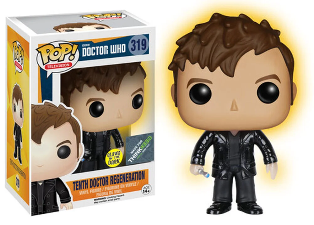 Funko POP! Doctor Who Glow Tenth Regeneration 319 (Glow) *Na zamówienie