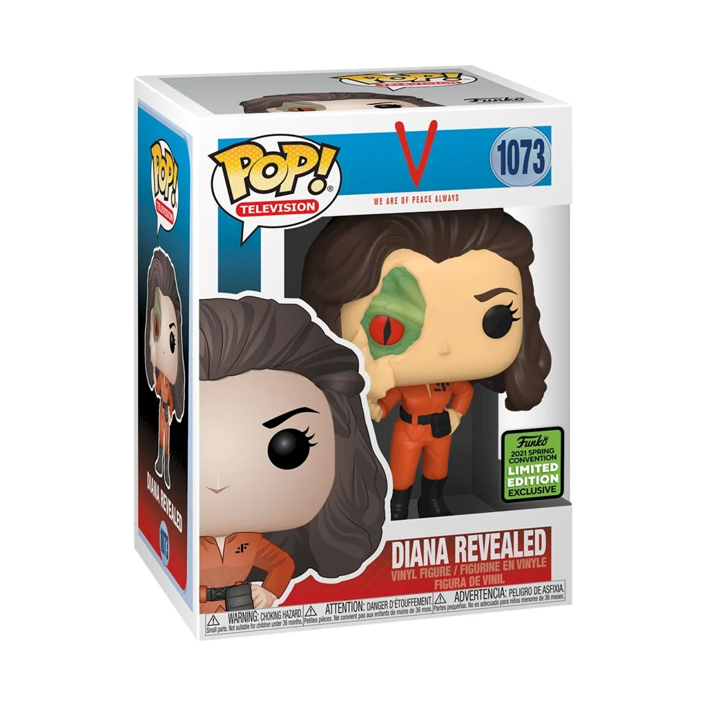 Figurka Funko POP! V Diana with Lizard Face Special Edition #1073 – zdjęcie 3