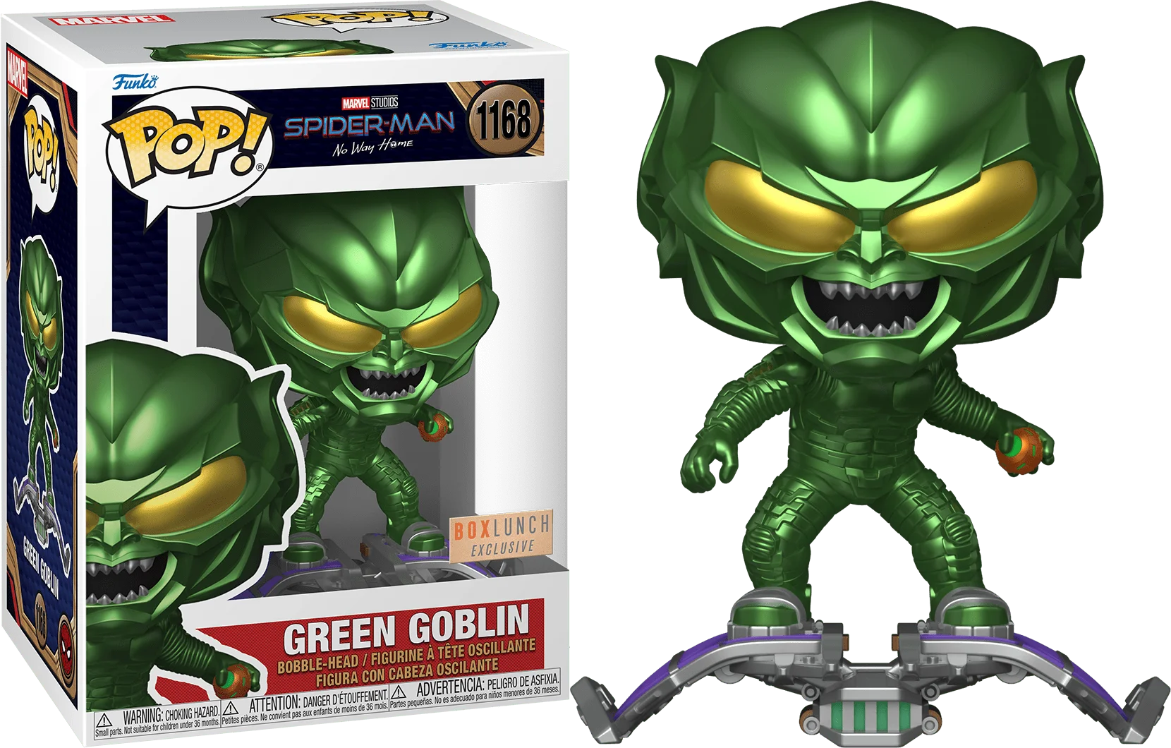 Figurka Funko Pop! Marvel: Spider-Man No Way Home - Green Goblin (Boxlunch) #1168* Na zamówienie
