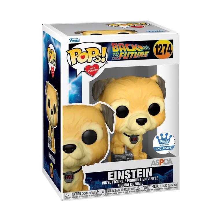 Figurka Funko POP! Back To The Future Einstein with Purpose Special Edition #1274 *Na zamówienie – zdjęcie 3