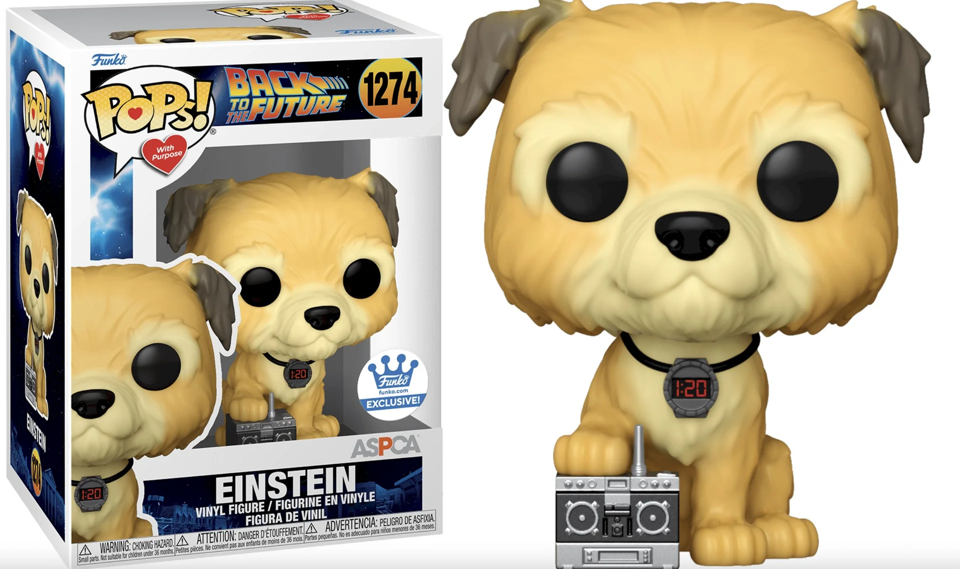 Figurka Funko POP! Back To The Future Einstein with Purpose Special Edition #1274 *Na zamówienie