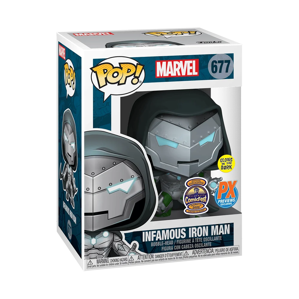 Funko POP! Marvel Marvel: Comics- Infamous Iron Man(GW) 677 (Exclusive) *Na zamówienie