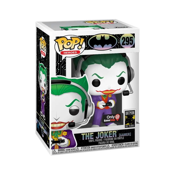 Funko POP! DC Comics GSB: Black Friday 2019 - POP Gamer Joker 295 (Exclusive) *Na zamówienie