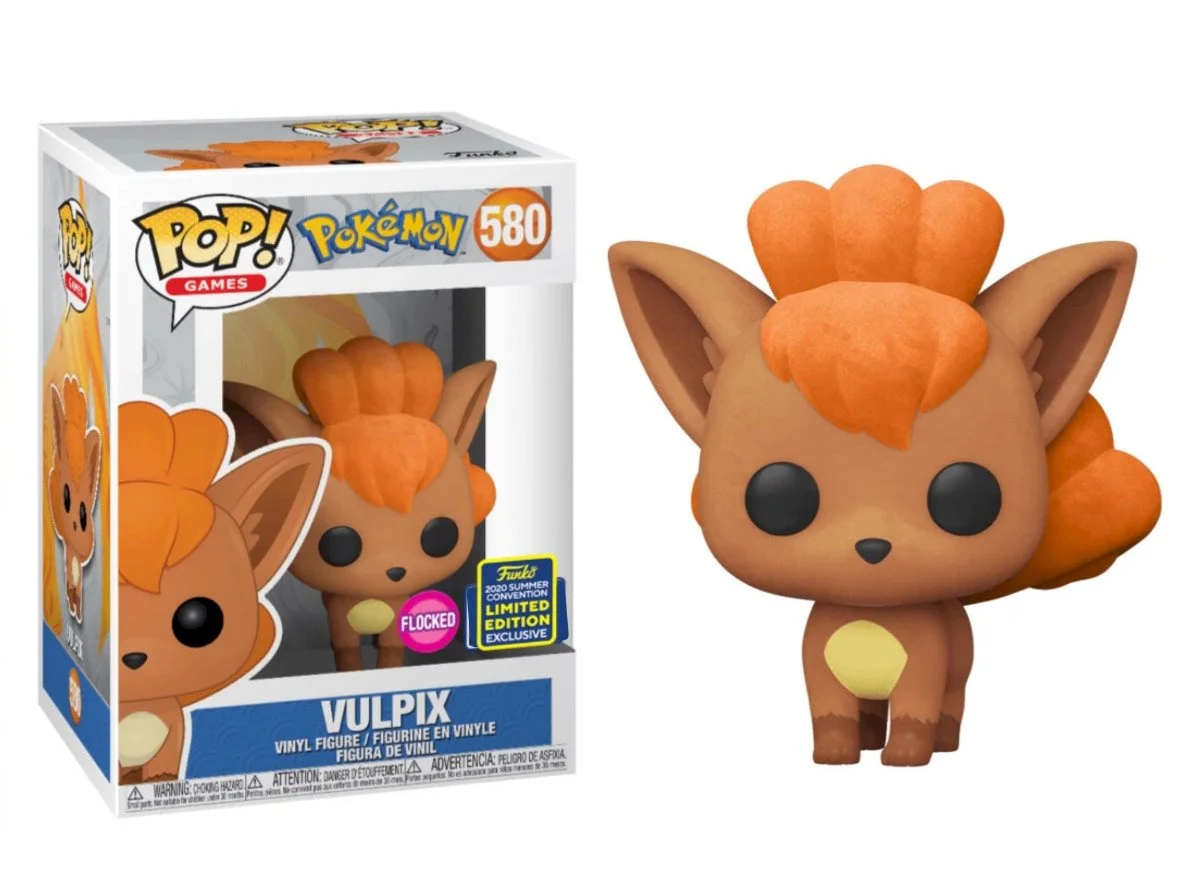 Figurka Pokemon Funko POP! Vulpix Flocked 580 – zdjęcie 3