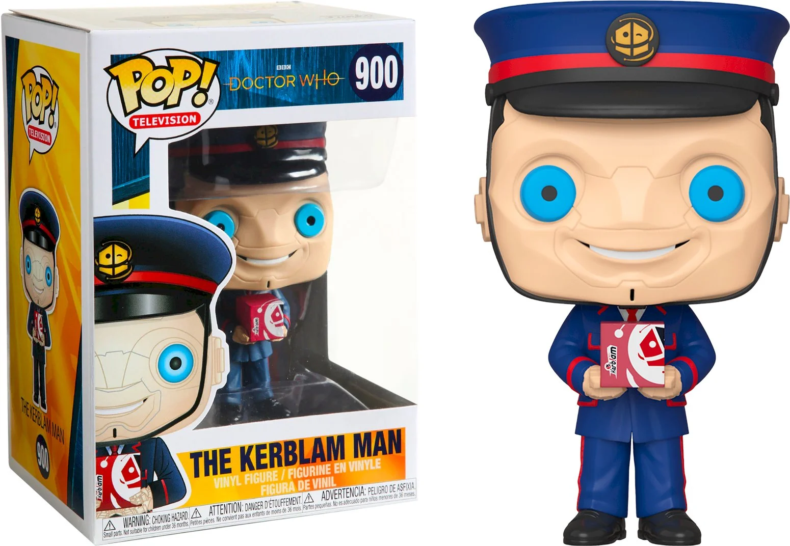 Figurka Doctor Who Funko POP! The Kerblam Man 900