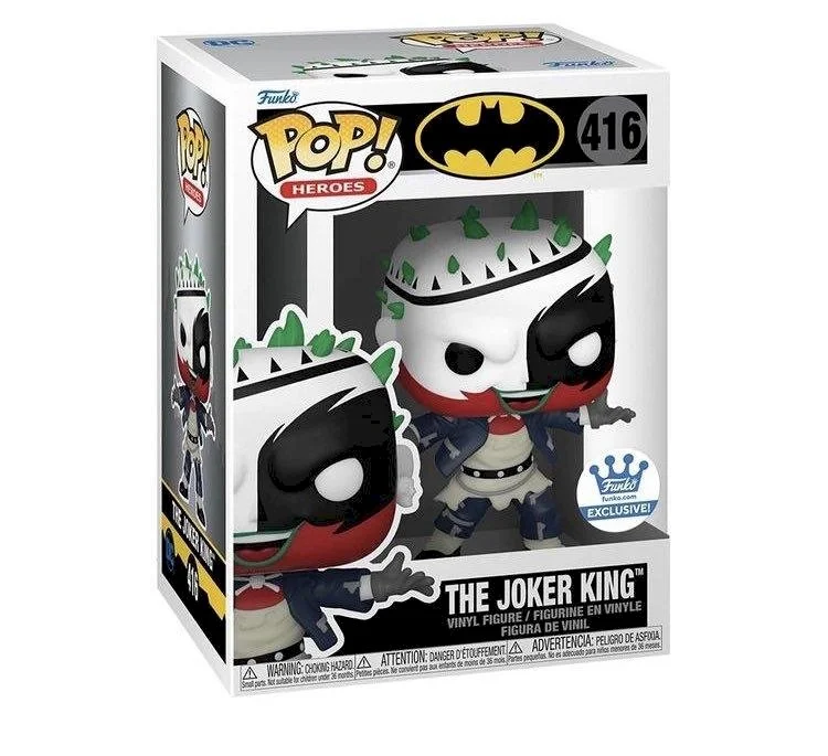Figurka Funko POP Batman - The Joker King 416 Exc* Uszkodzony Box – zdjęcie 2