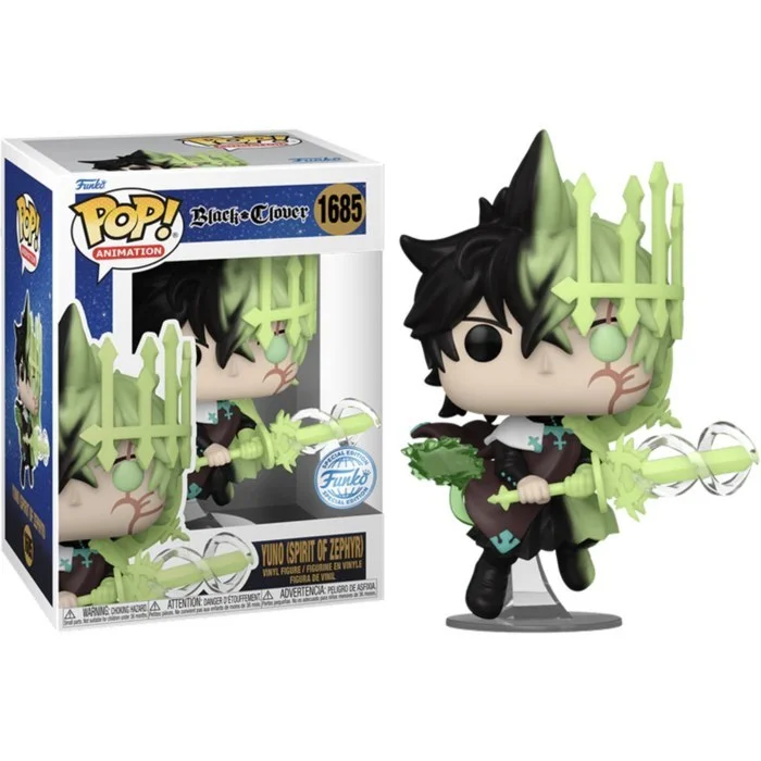 Funko POP! Black Clover - Yuno (Spirit of Zephyr) Special Edition #1685