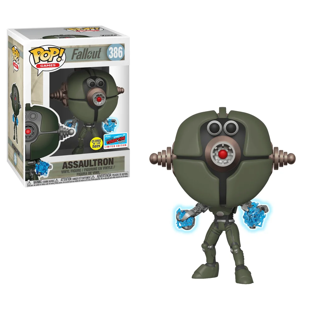 Funko POP! Fallout Assaultron w/ Lightning (GW) 386 (Convention) *Na zamówienie