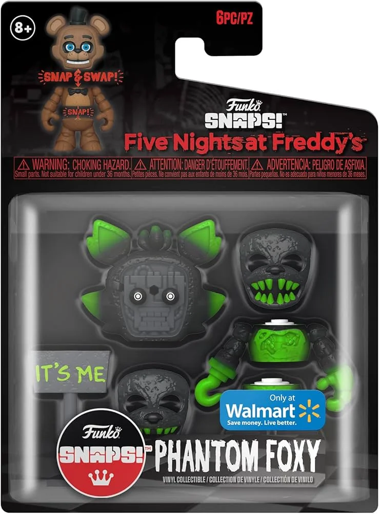 Figurka Funko Phantom Foxy Snap Five Nights at Freddy's SNAPS Walmart Exclusive
