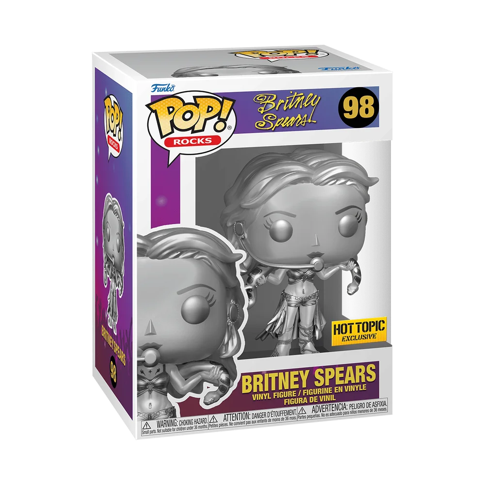 Funko POP! Britney Spears Britney Spears 98 (Metallic) *Na zamówienie