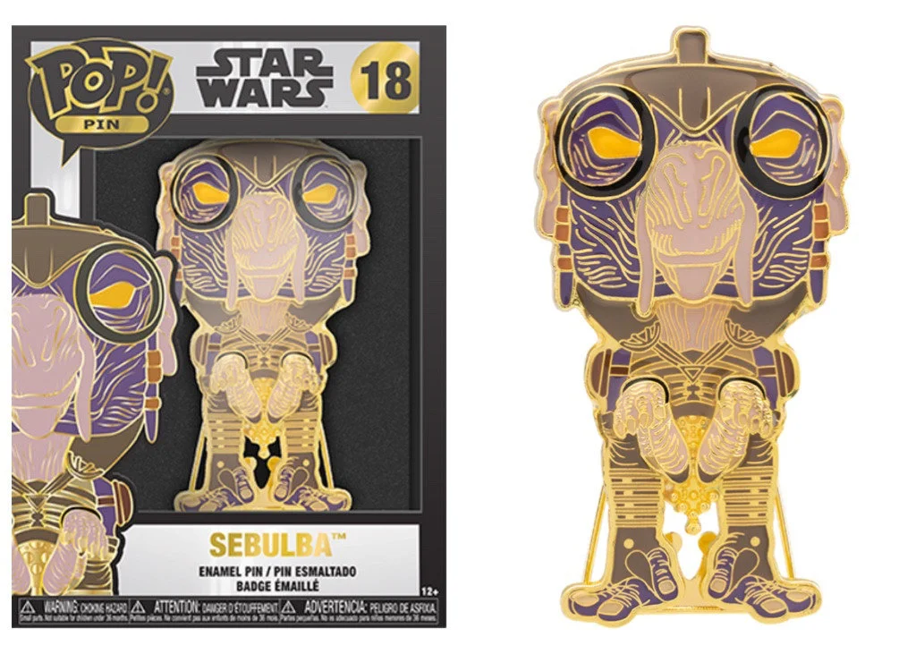 Star Wars Pin przypinka Funko Sebulba 18