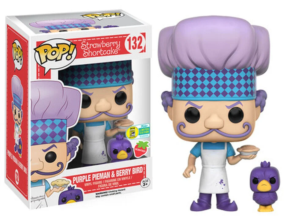 Funko POP! Strawberry Shortcake SSC -Purple Pieman & Berry Bird(Sc) 132 (Convention) *Na zamówienie