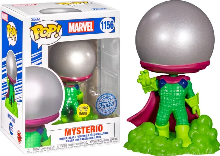 Figurka Funko POP Marvel Spider-Man: Mysterio Earth-616 Glow 1156 Exclusive