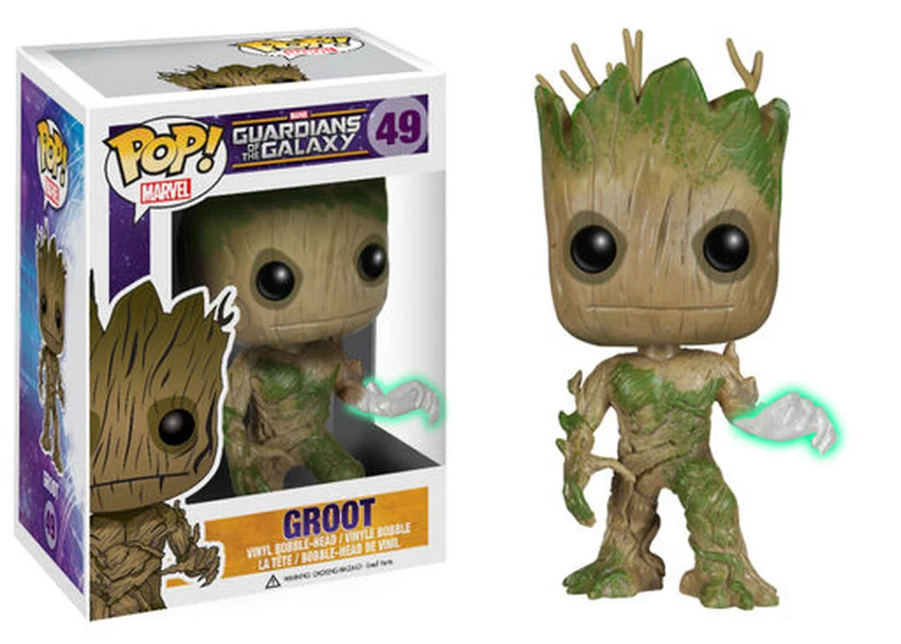 Funko POP! Marvel GotG - Moss Groot w/ Glow arm 49 (Glow) *Na zamówienie