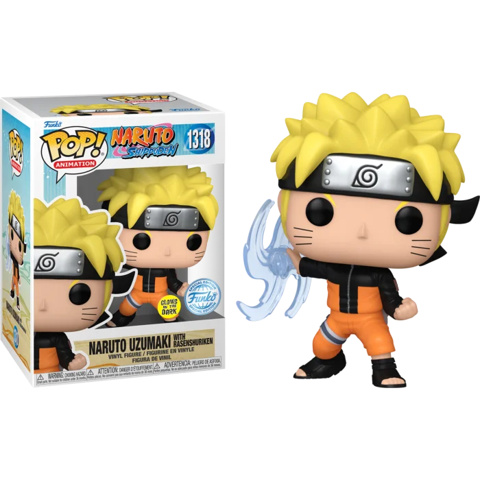 Figurka Funko POP! Naruto Naruto Uzumaki with Rasenshuriken glow 1318