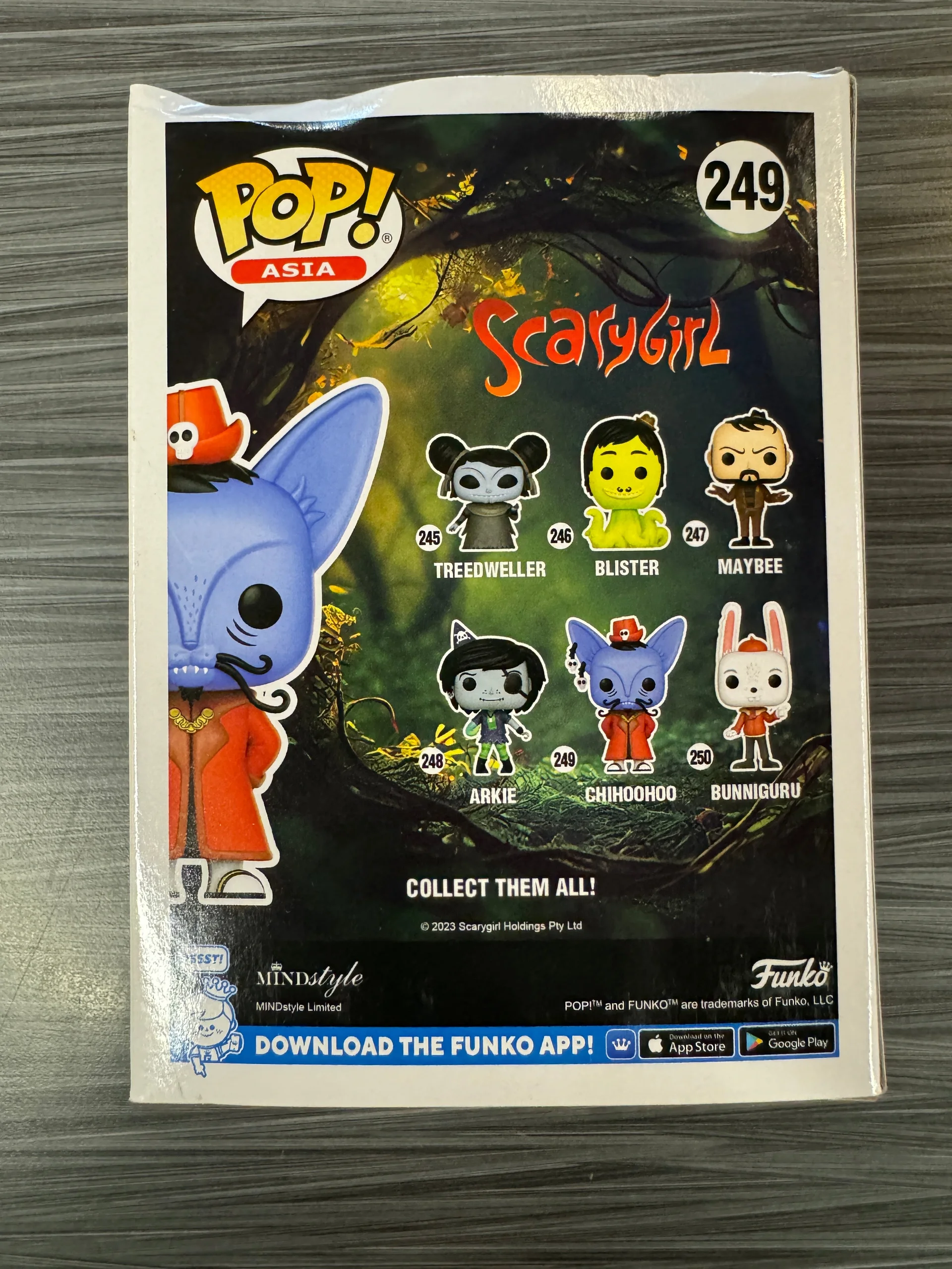 Figurka Funko POP! Asia Scarygirl - Chihoohoo (2024 Summer Convention) Special Edition #249 *Na zamówienie – zdjęcie 3
