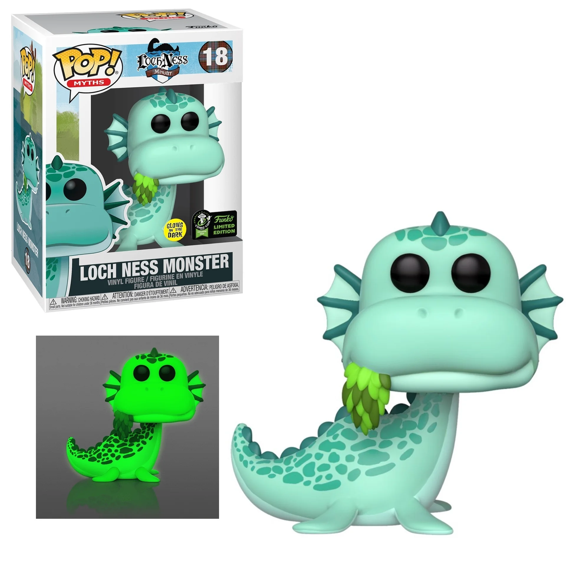 Figurka Funko POP! Public Domain Glow Loch Ness Monster 18 (Glow) *Na zamówienie