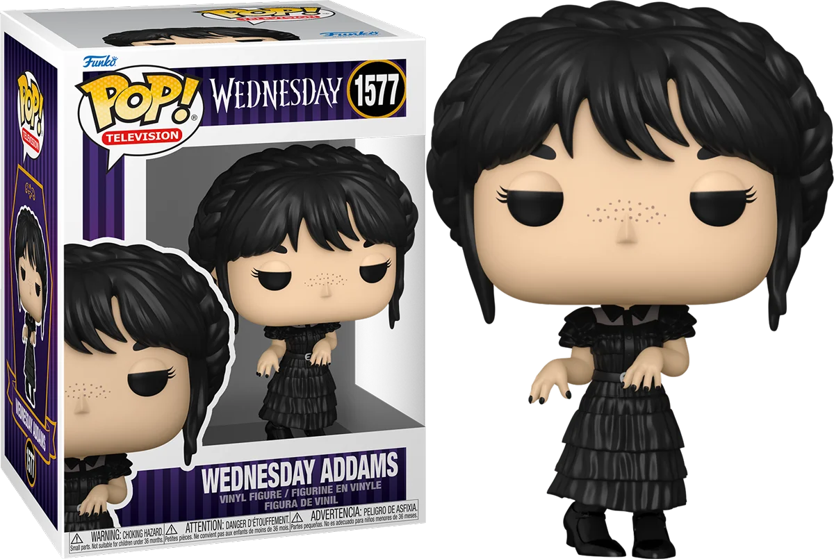 Figurka Funko POP! Wednesday (2022) - Wednesday Addams in Black Dress #1577