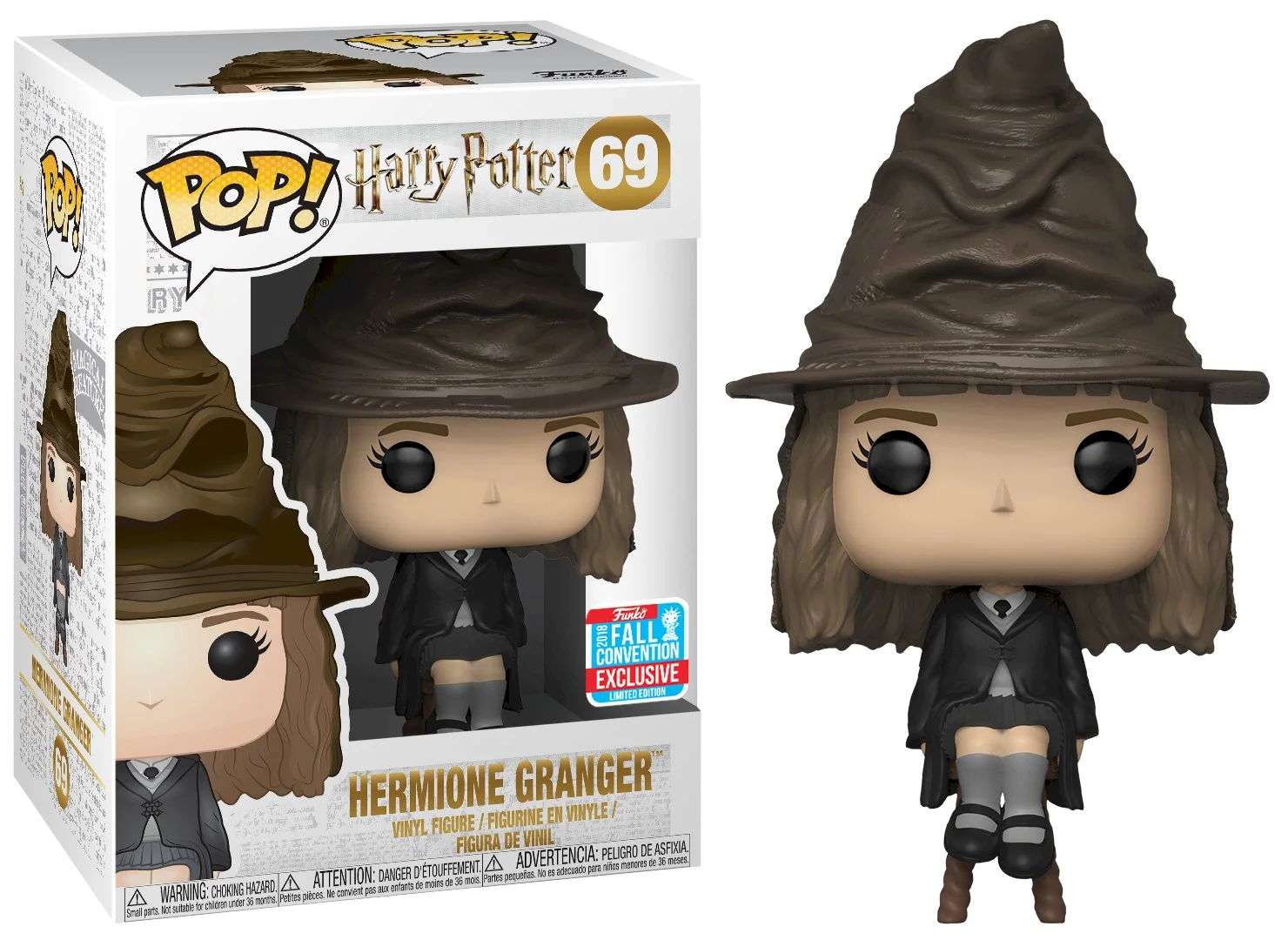 Harry Potter Funko POP Hermione Sorting Hat 69