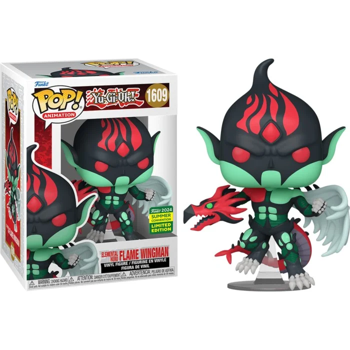 Funko POP! Yu-Gi-Oh! - Elemental Hero Flame Wingman (2024 Summer Convention Exclusive) Convention