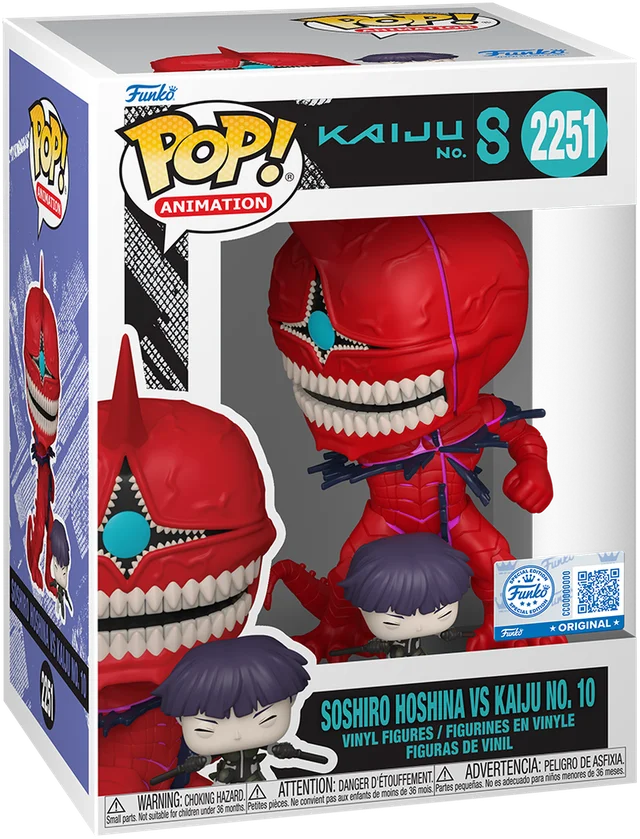 Figurka Funko POP! Kaiju No.8 - Soshiro Hoshina vs. Kaiju No.10 #2251 Special Edition – zdjęcie 3