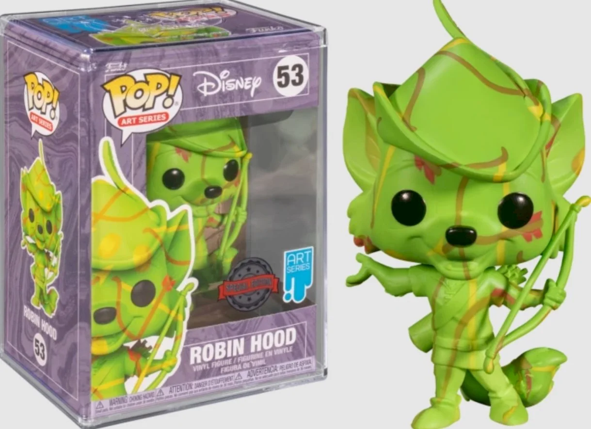 Figurka Funko POP! Disney Art Series Robin Hood Special Edition #53 – zdjęcie 2