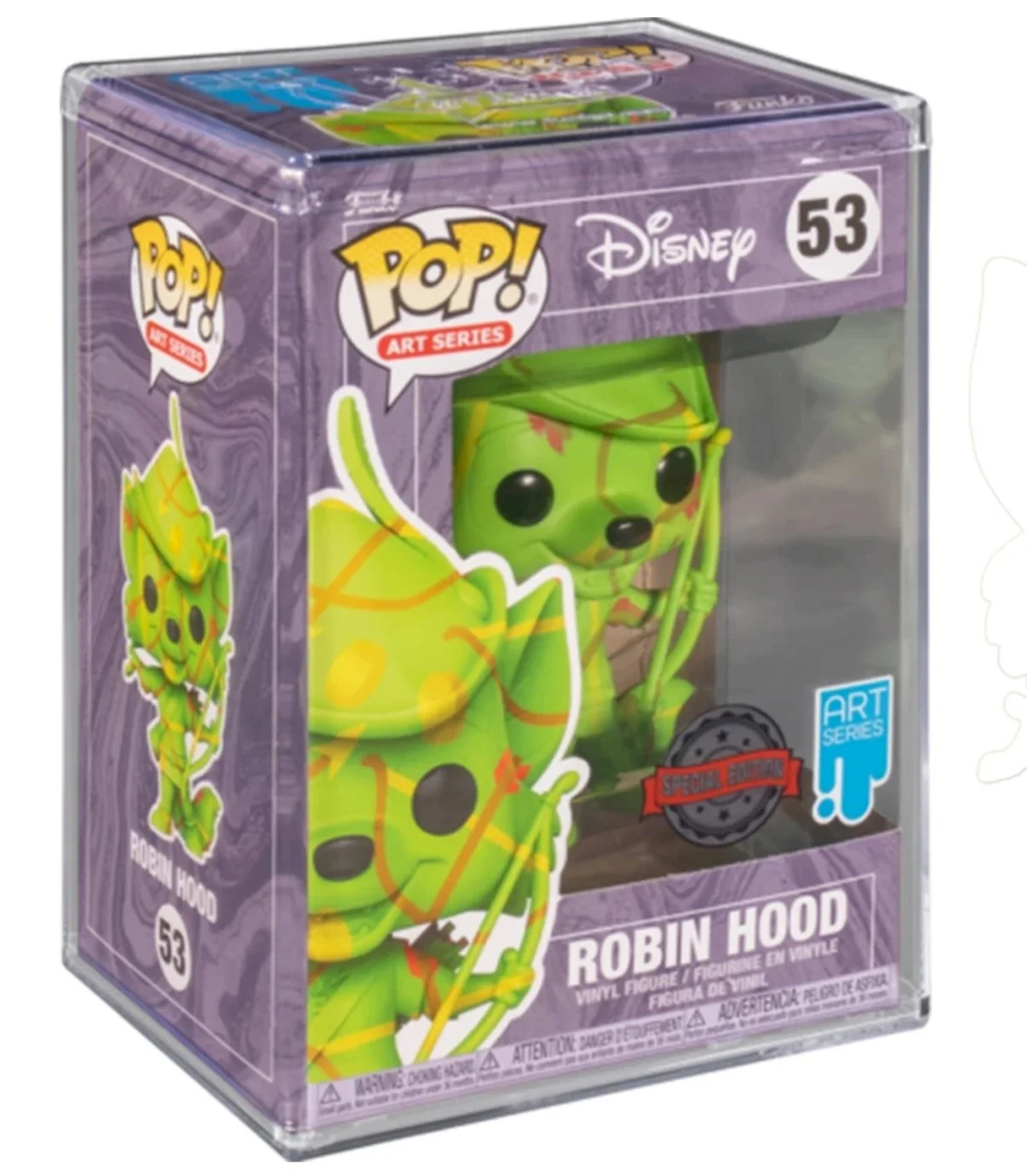 Figurka Funko POP! Disney Art Series Robin Hood Special Edition #53 – zdjęcie 3