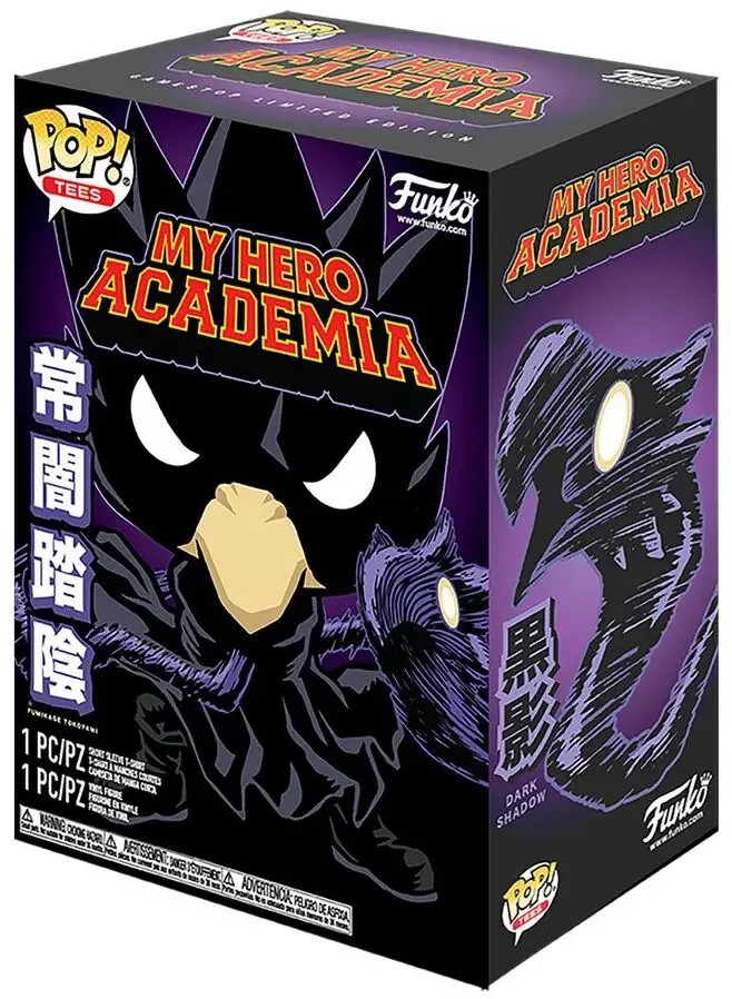 Figurka Funko POP! Animation My Hero Academia: Fumikage Tokoyami Box Koszulka rozmiar M #1351 – zdjęcie 2