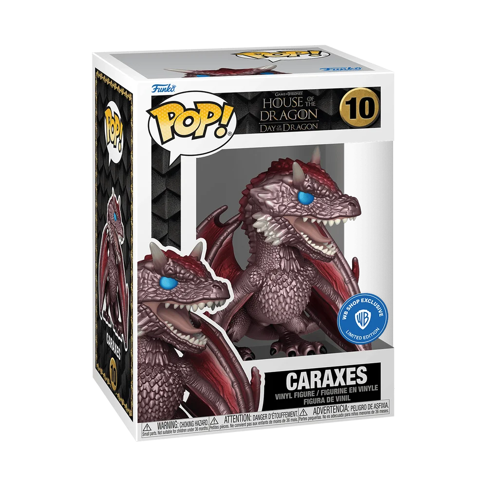 Funko POP! Game of Thrones Caraxes 10 (Metallic) *Na zamówienie