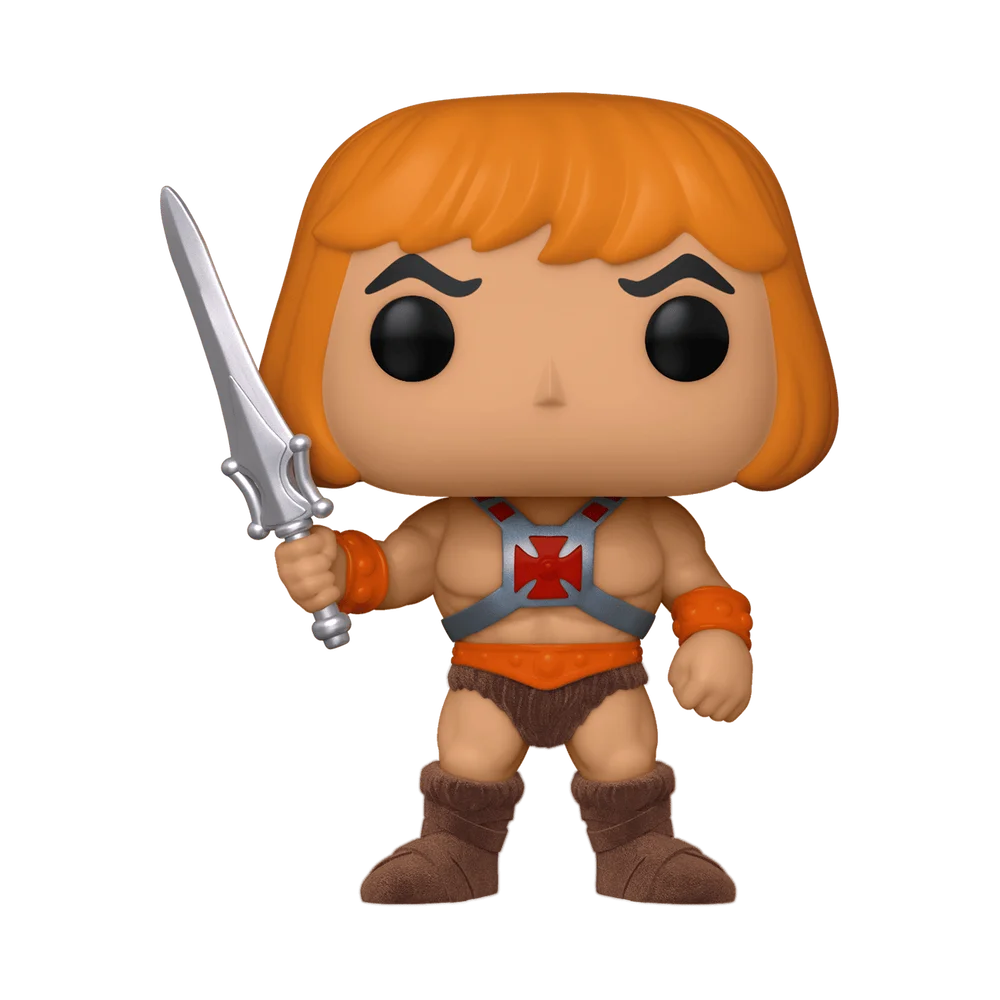 Funko POP! Masters of the Universe N4S GSB: MOTU- He-Man w/Lightning Sword(MT/FL)- POP 1 991 (Flocked) *Na zamówienie