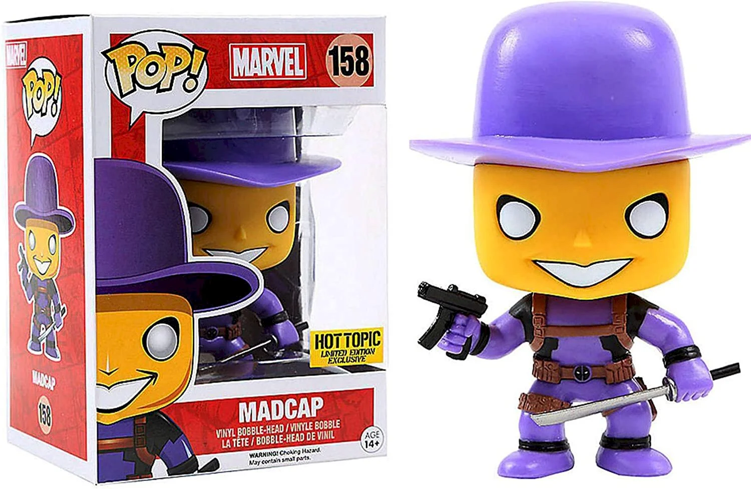 Figurka Funko Marvel: Madcap 158 Hot Topic Exclusive
