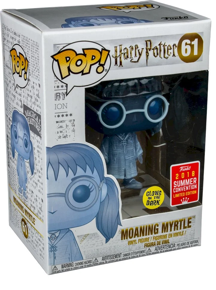 Figurka Funko POP! Harry Potter Moaninig Myrtle Glow Special Edition #61 *Na zamówienie – zdjęcie 3