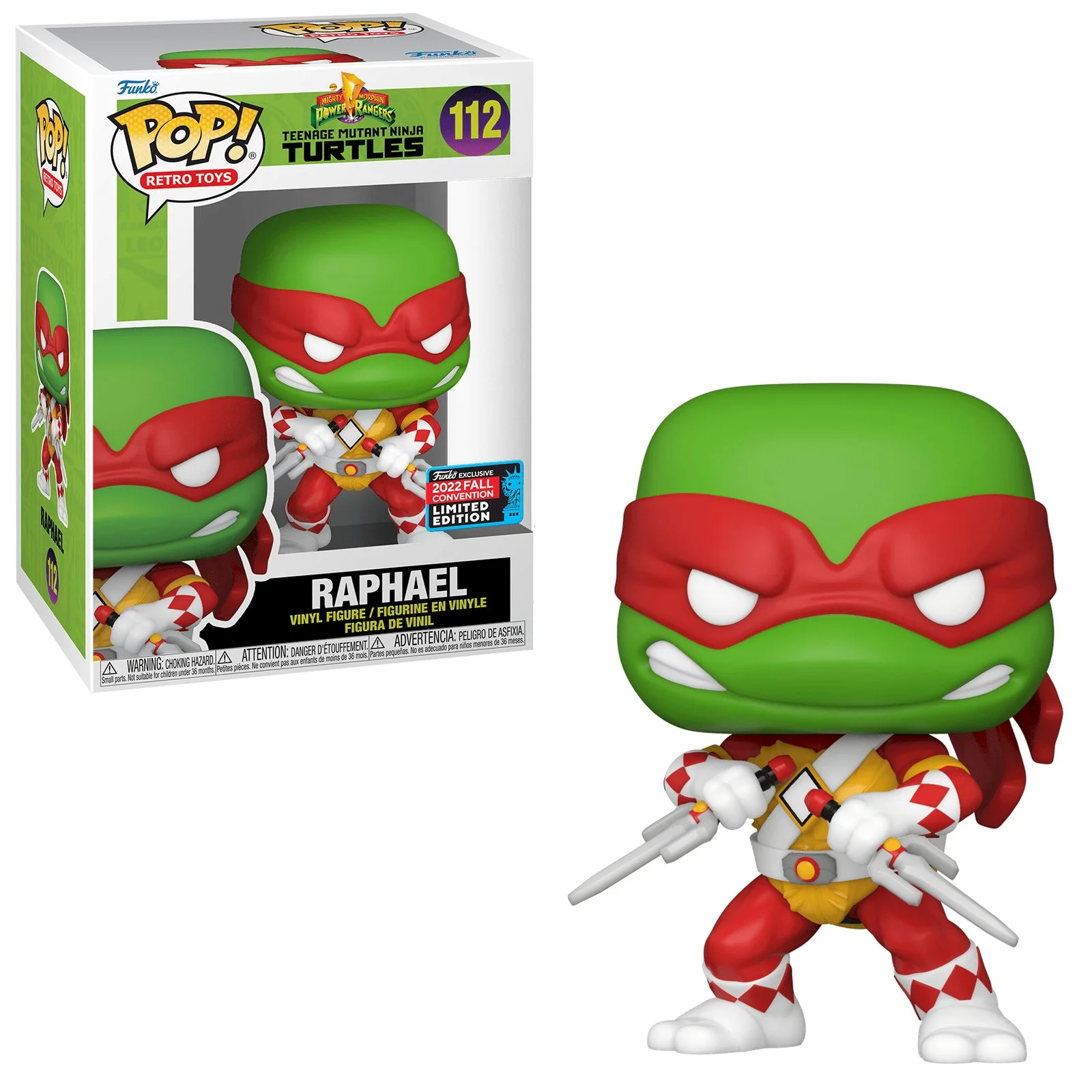 Figurka Funko POP Teenage Mutant Ninja Turtles: Raphael 112 Exclusive