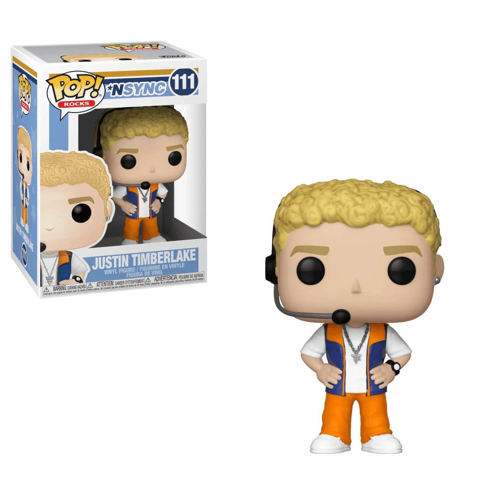 Funko POP! NSYNC Rocks: NSYNC - Justin Timberlake 111 *Na zamówienie
