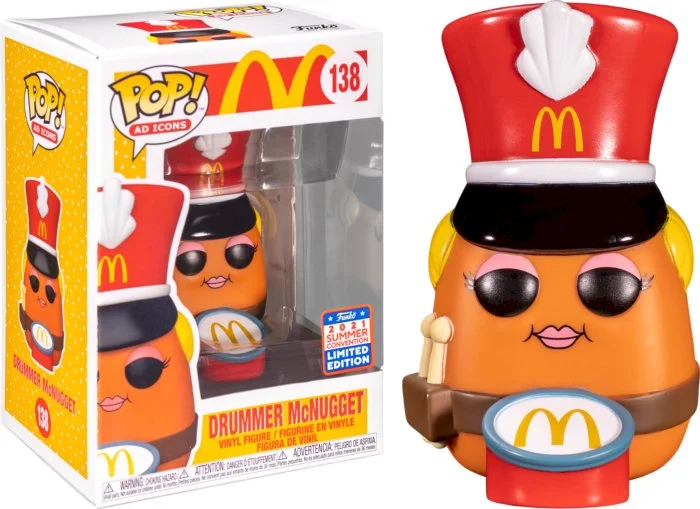 Figurka Funko POP McDonalds: Drummer McNugget 138 Exc