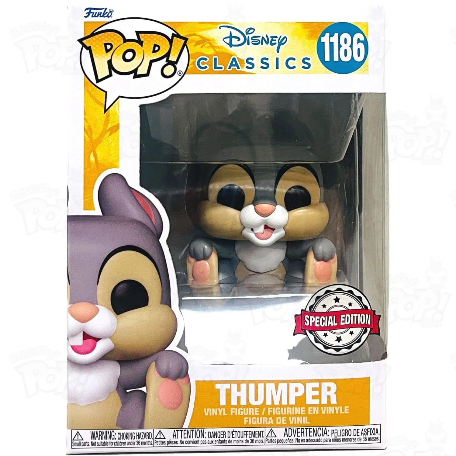 Figurka Funko POP! Disney Classics Thumper Holding Feet Special Edition #1186