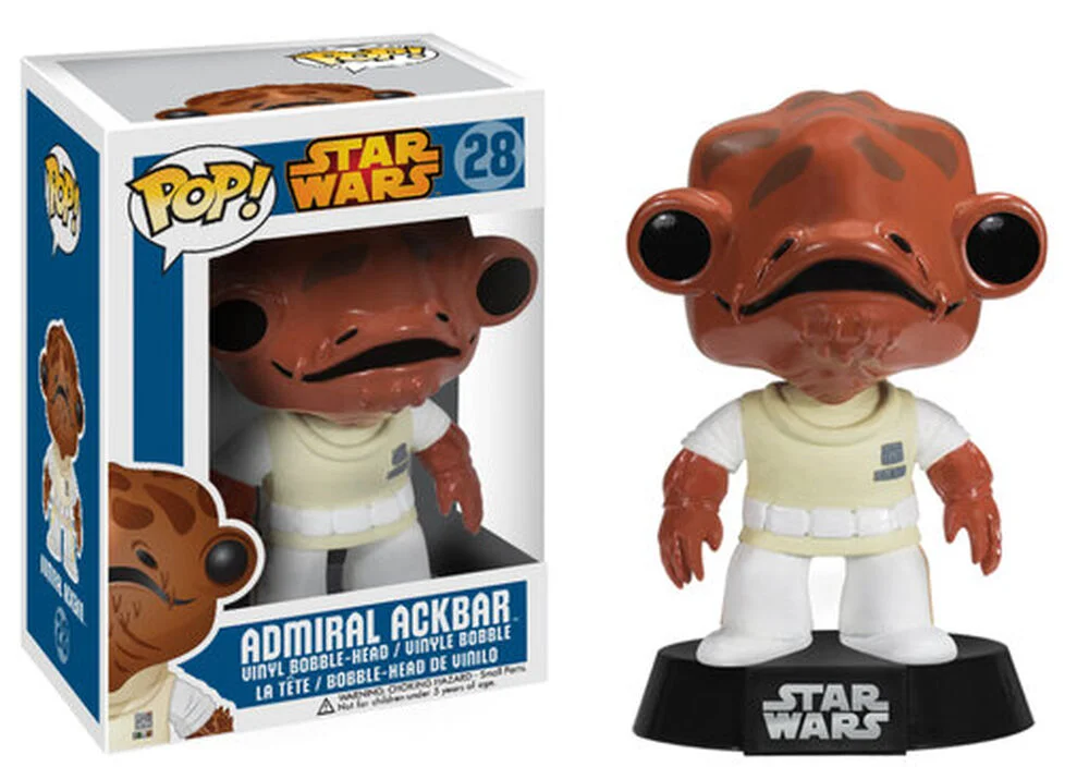 Funko POP! Star Wars Admiral Ackbar 28 *Na zamówienie