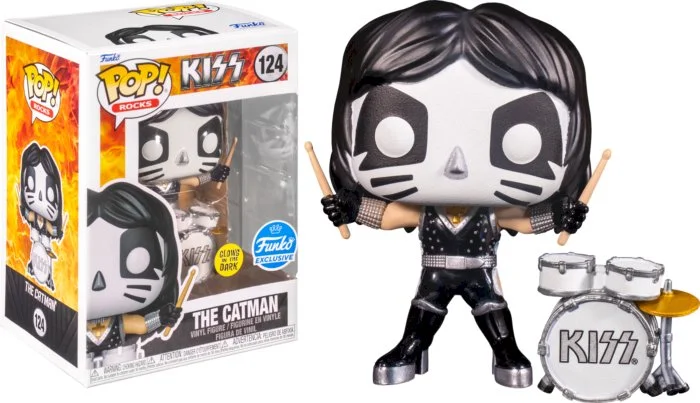 Figurka Funko POP Kiss: The Catman 124 Exc Glow *Na zamówienie