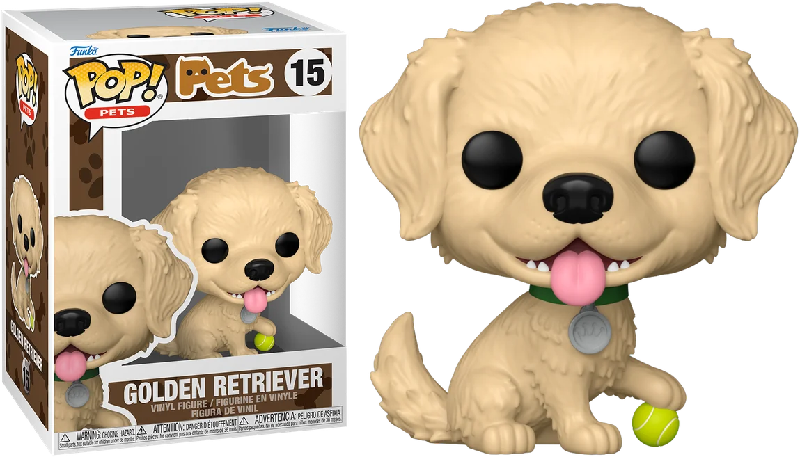 Figurka Funko POP! Pets - Golden Retriever #15
