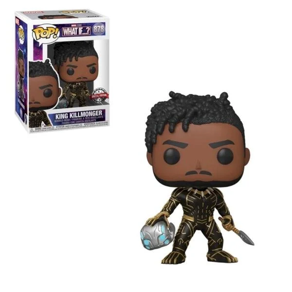 Figurka Funko POP MARVEL: Erik Killmonger 878 Exc