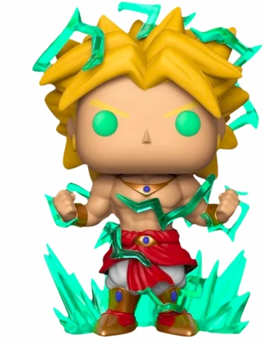 Figurka Dragon Ball Funko POP! Legendary Super Saiyan Broly 623 GLOW Chase GalacticToys Exlcusive *Na zamówienie – zdjęcie 2
