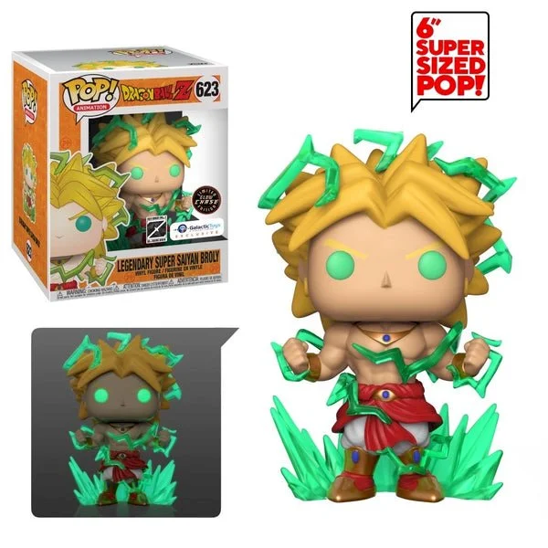 Figurka Dragon Ball Funko POP! Legendary Super Saiyan Broly 623 GLOW Chase GalacticToys Exlcusive *Na zamówienie