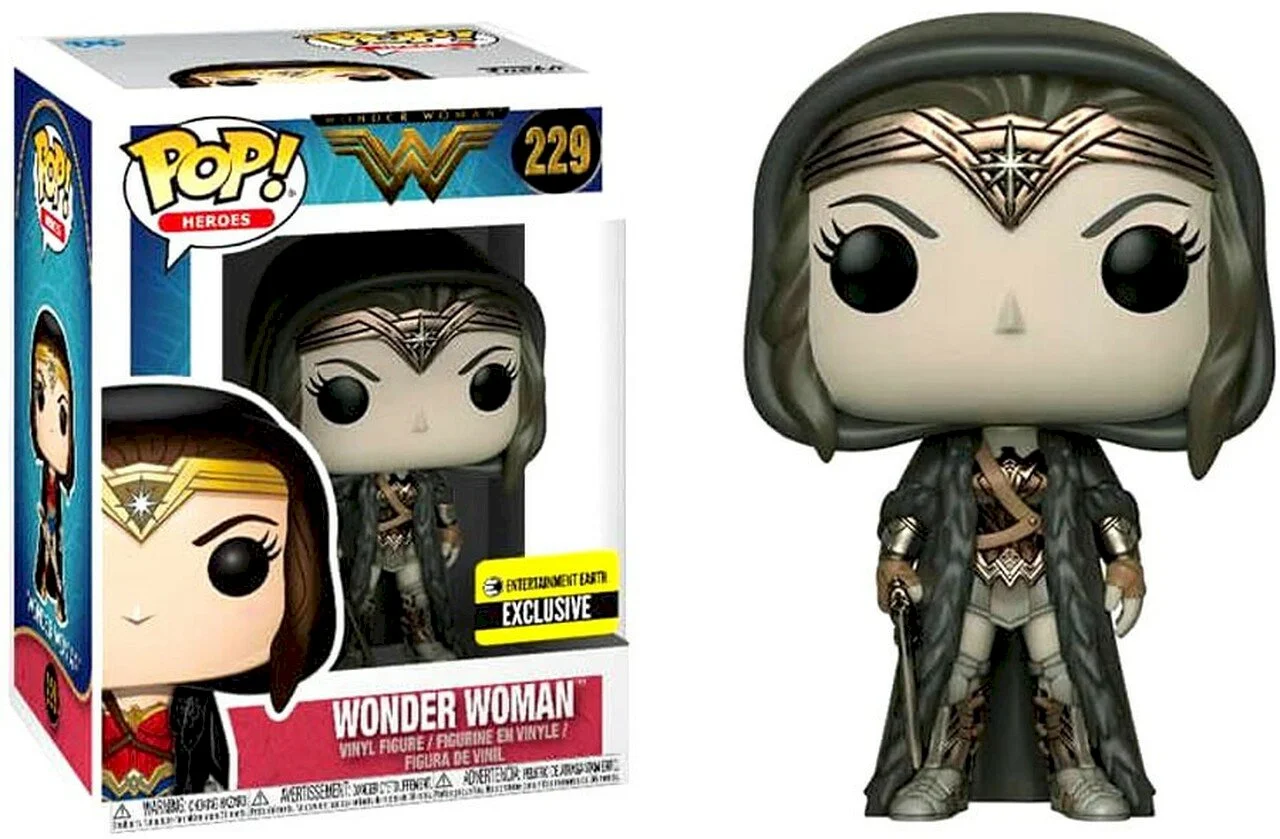 Figurka Funko POP Wonder Woman 229 EE Exc (Uszkodzony róg pudelka -zdjęcie)