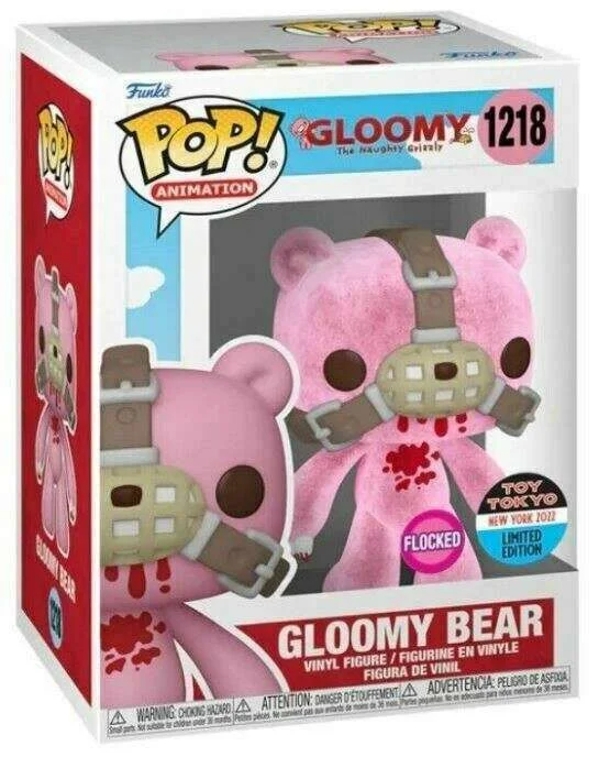 Figurka Funko Pop! Animation : Gloomy Bear (Flocked)(2022 Toy Tokyo Nycc) #1218* Na zamówienie